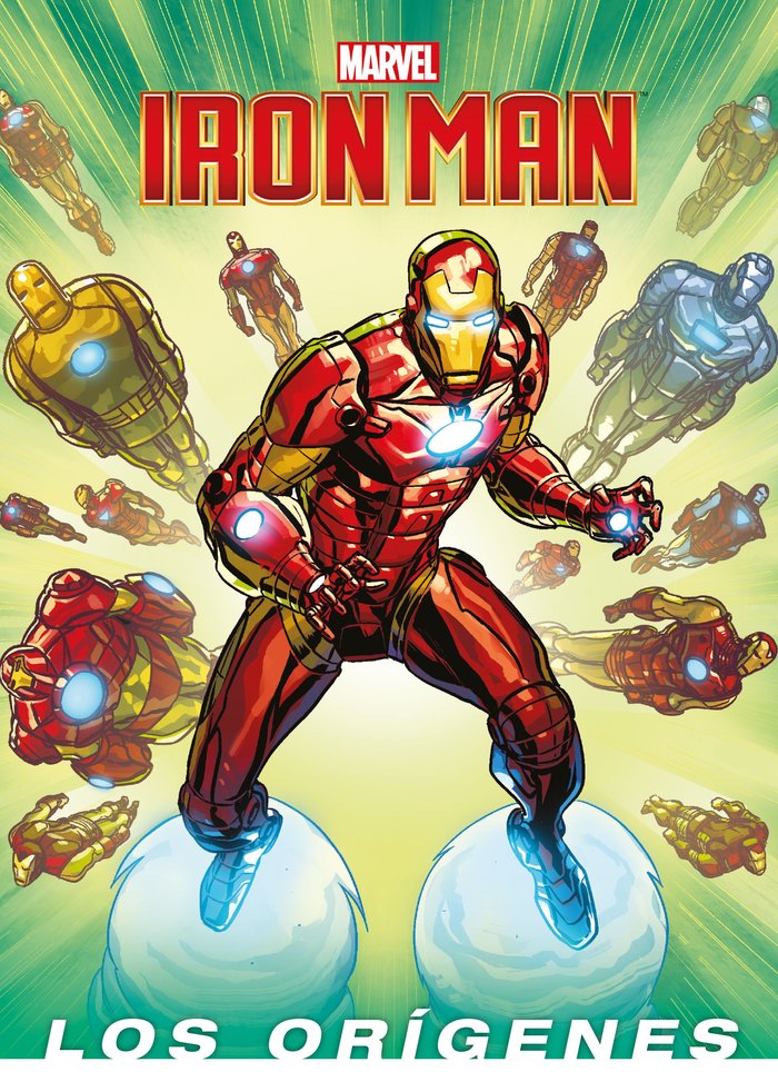 Iron Man. Los orígenes, de Marvel | portada del libro