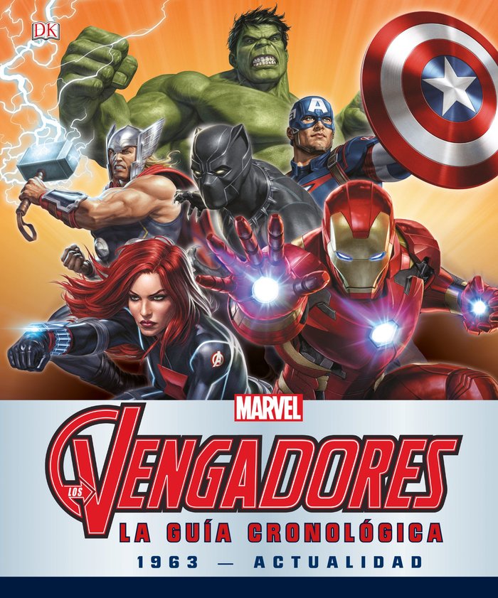 Los Vengadores. La guía cronológica, de Marvel | portada del libro