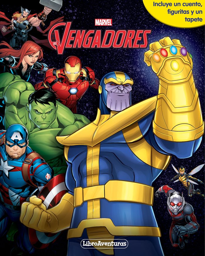 Vengadores Infinity War. Libroaventuras, de Marvel | portada del libro