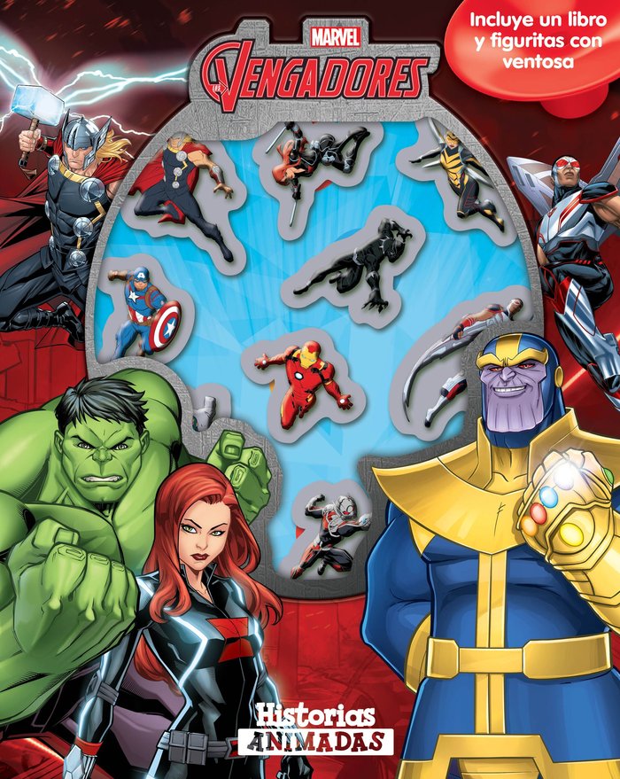 Vengadores Infinity War. Historias animadas, de Marvel | portada del libro