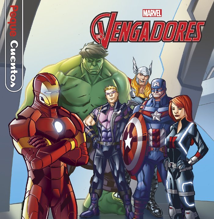 Los Vengadores. Pequecuentos, de Marvel | portada del libro