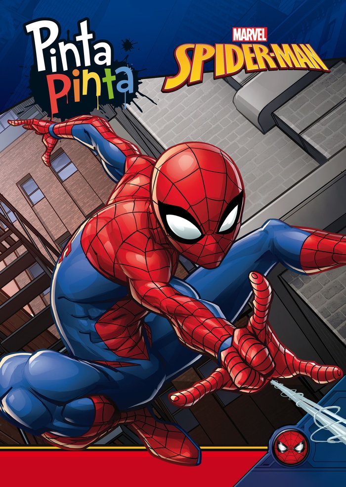 Spider-Man. Pinta Pinta, de Marvel | portada del libro