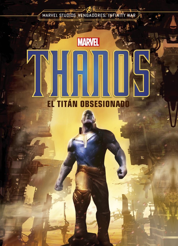 Thanos. El titán obsesionado, de Marvel | portada del libro