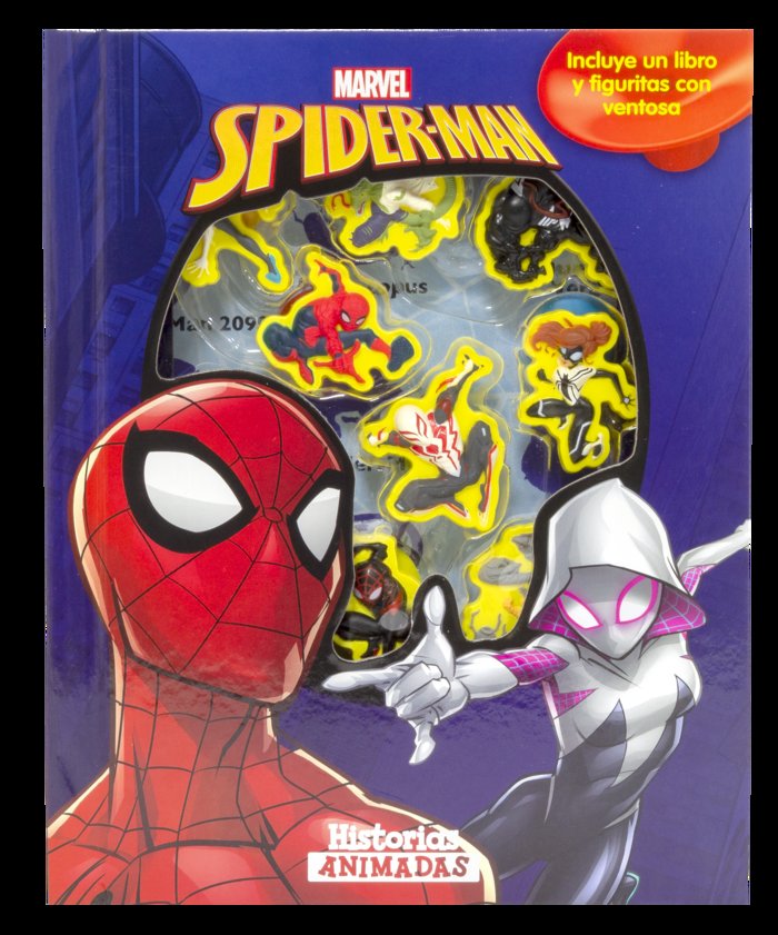 Spider-Man. Historias animadas, de Marvel | portada del libro