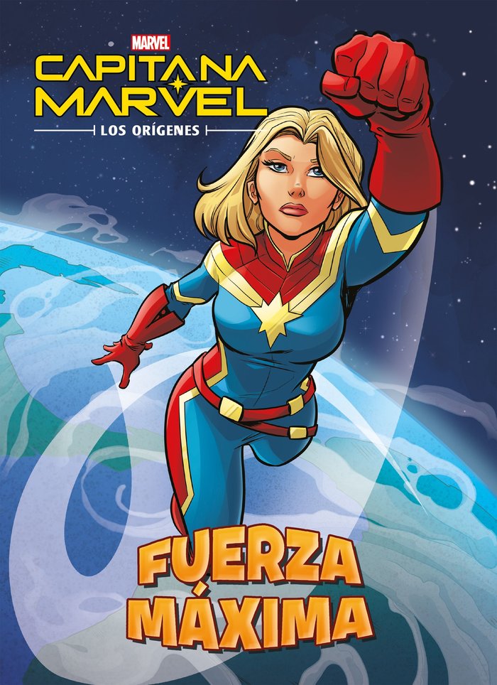 Capitana Marvel. Los orígenes. Fuerza máxima, de Marvel | portada del libro