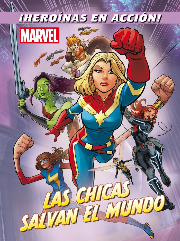 Marvel. Las chicas salvan el mundo, de Marvel | portada del libro