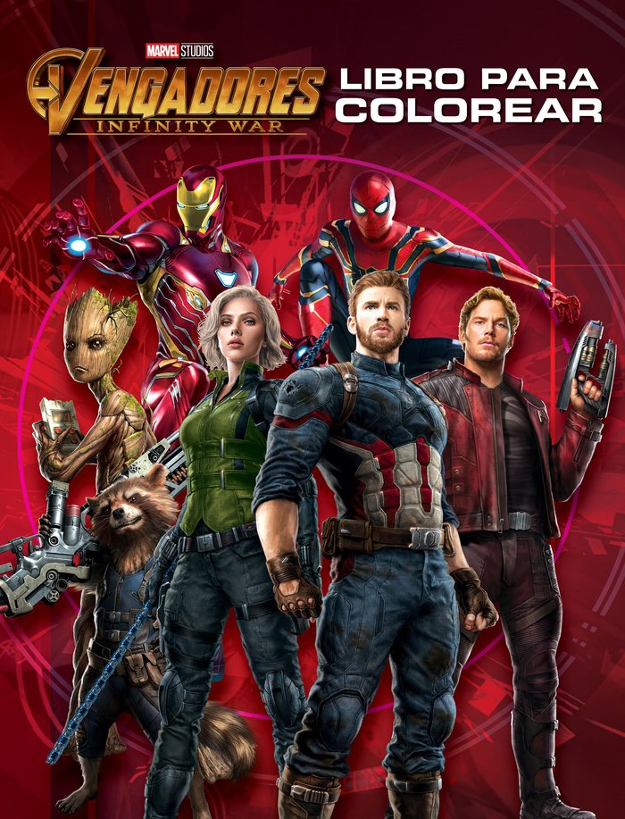 Vengadores. Infinity War. Libro para colorear, de Marvel | portada del libro