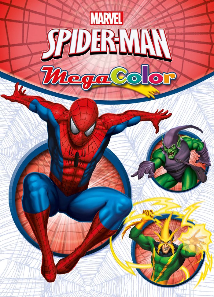 Spider-Man Megacolor, de Marvel | portada del libro