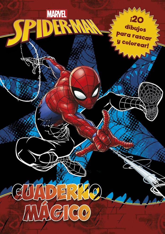 Spider-Man. Cuaderno mágico, de Marvel | portada del libro