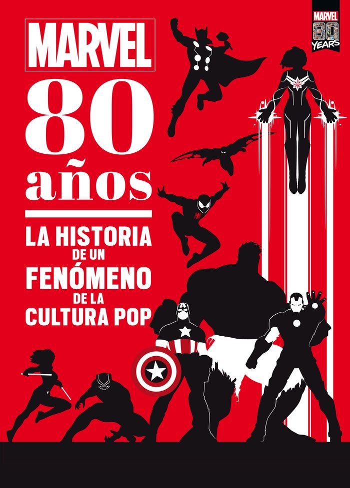 Marvel. 80 años, de Marvel | portada del libro
