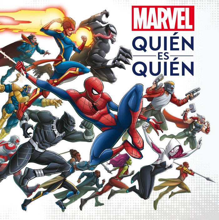 Marvel. Quién es quién, de Marvel | portada del libro