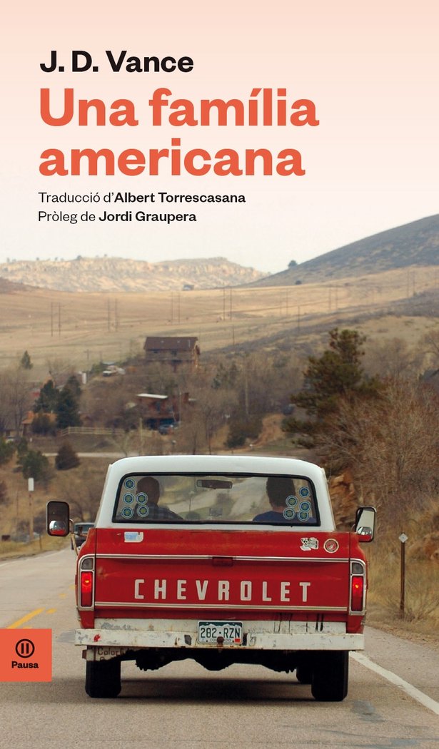 Una família americana, de Vance, James David | portada del libro