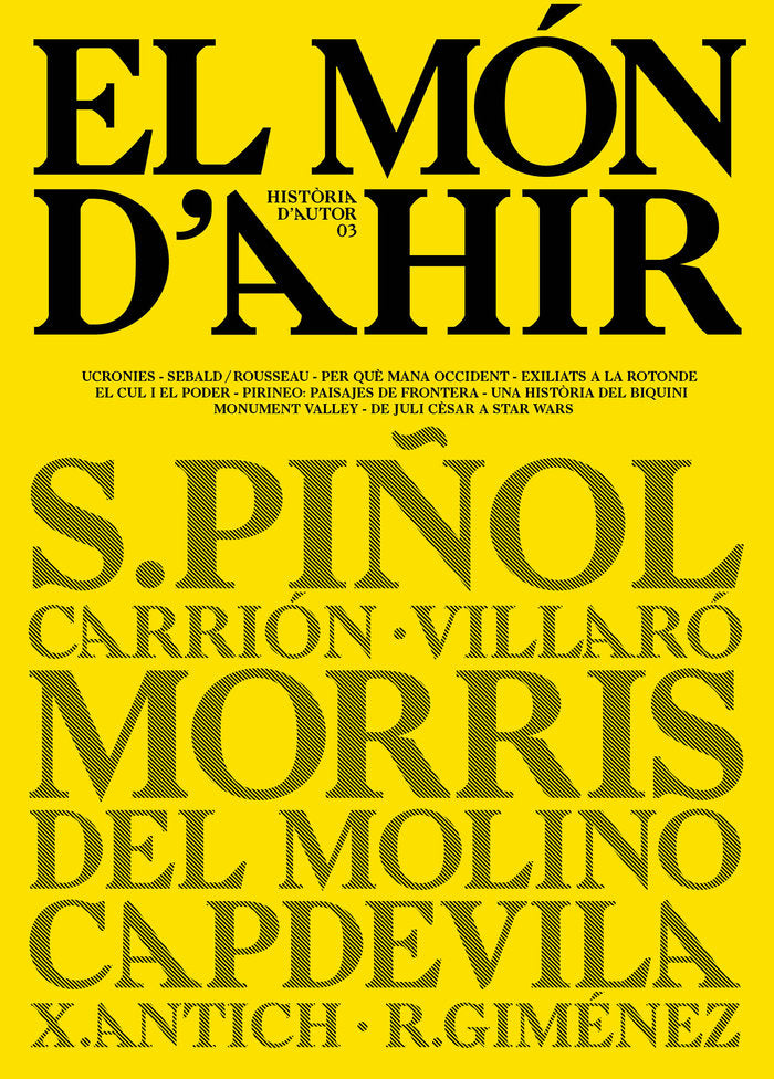 El món d'ahir  3, de Sànchez Piñol, Albert | portada del libro