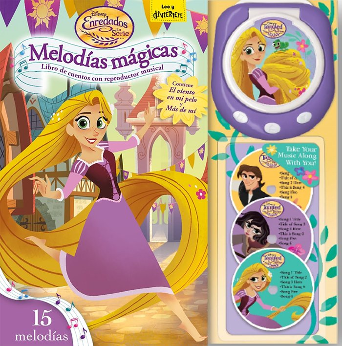 Enredados. La serie. Melodías mágicas, de Disney | portada del libro