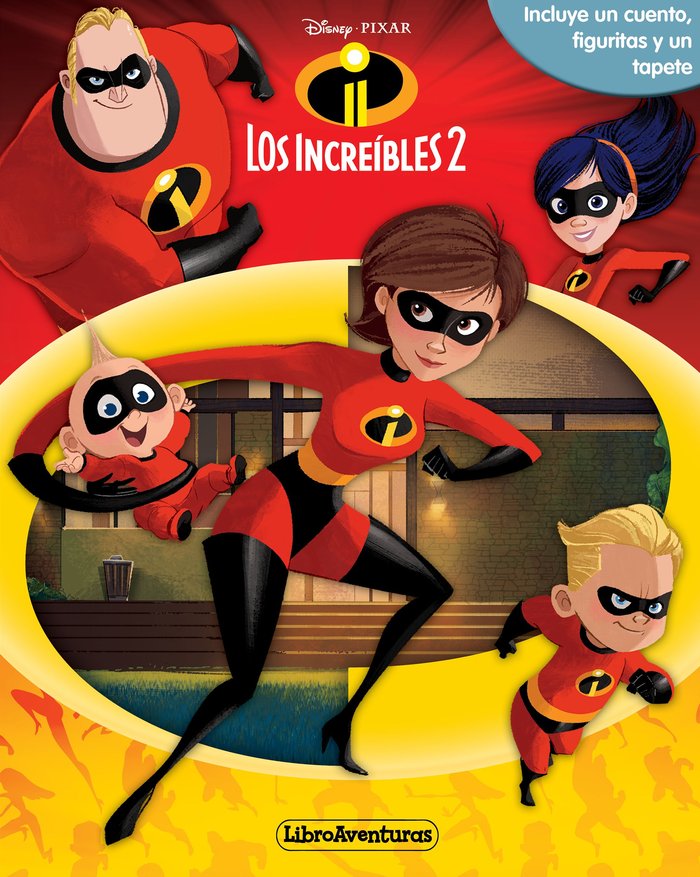 Los Increíbles 2. Libroaventuras, de Disney | portada del libro