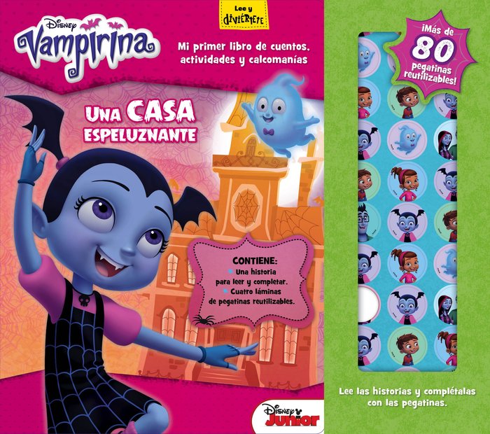 Vampirina. Una casa espeluznante, de Disney | portada del libro