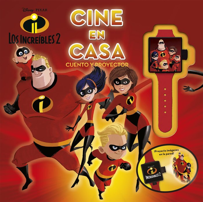 Los increíbles 2. Cine en casa, de Disney | portada del libro