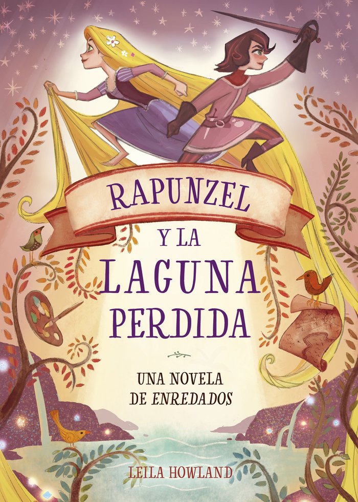 Rapunzel y la laguna perdida, de Disney | portada del libro