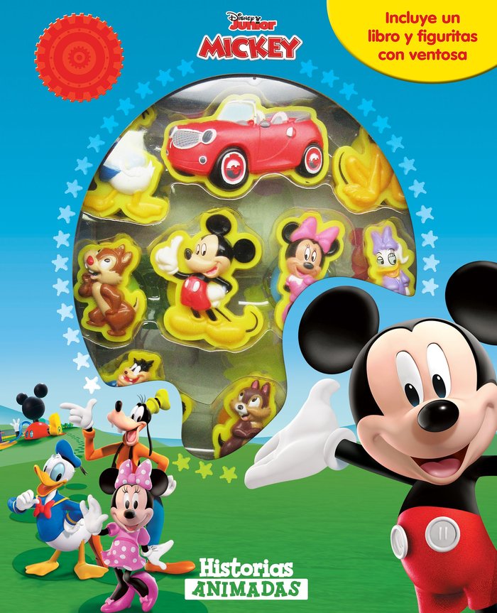 Mickey. Historias animadas, de Disney | portada del libro