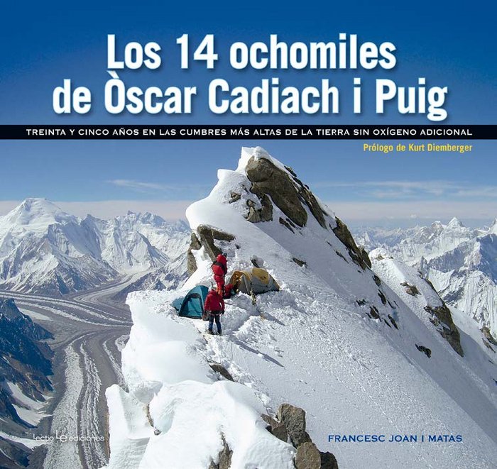 Los 14 ochomiles de Òscar Cadiach i Puig, de Joan i Matas, Francesc | portada del libro
