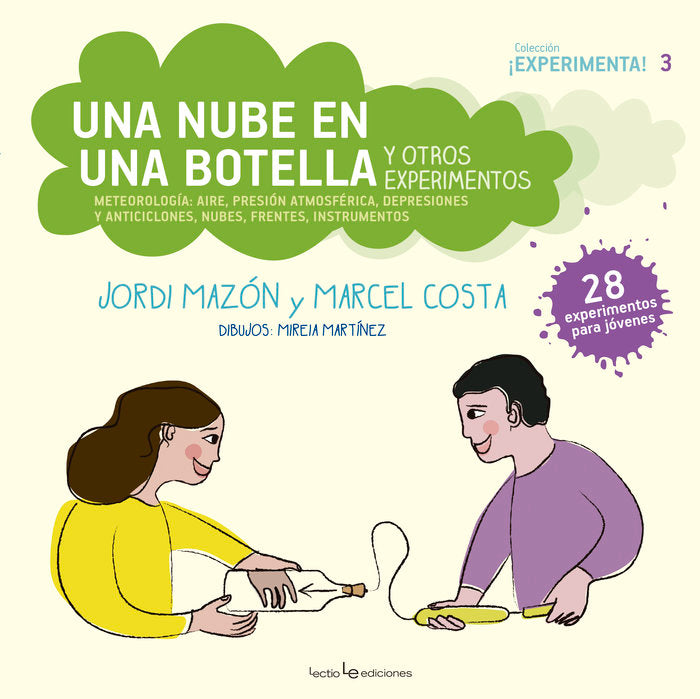 Una nube en una botella y otros experimentos, de Mazón Bueso, Jordi | portada del libro