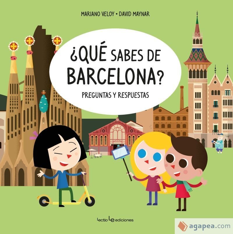 ¿Qué sabes de Barcelona?, de Veloy Planas, Mariano | portada del libro