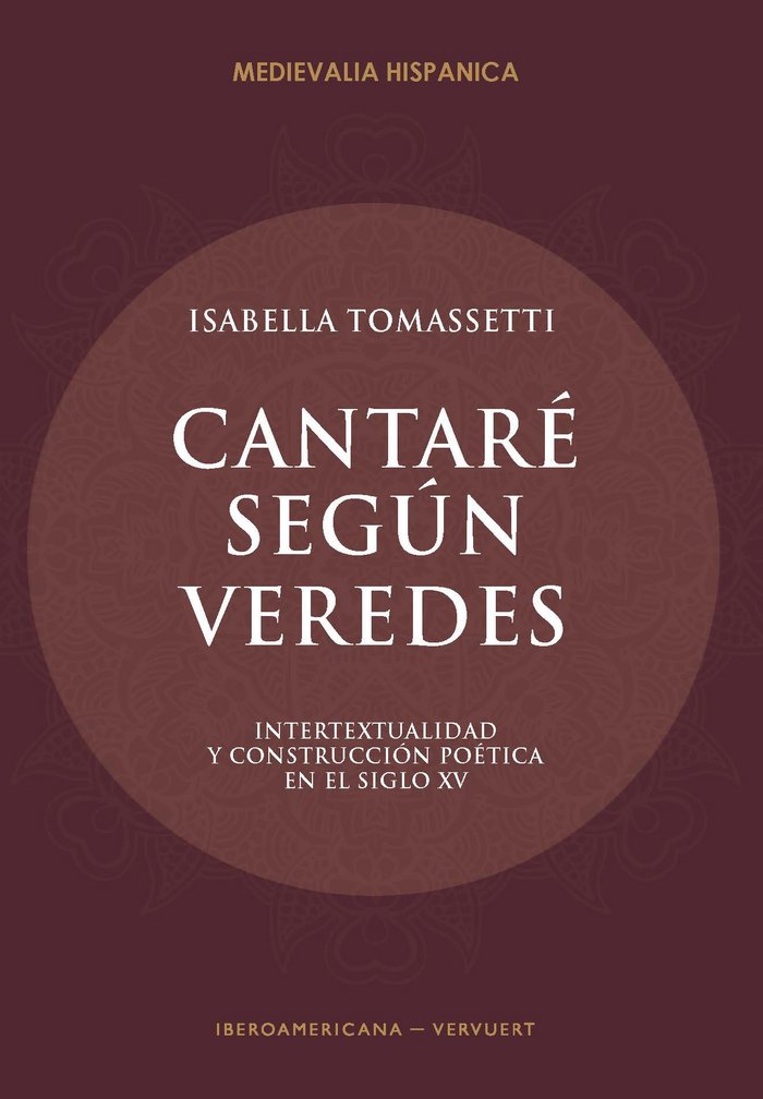 Cantaré según veredes, de TOMASSETTI, ISABELLA | portada del libro