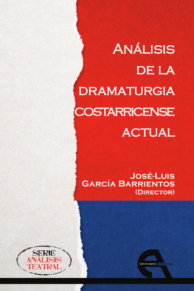 Análisis de la dramaturgia costarricense actual | portada del libro