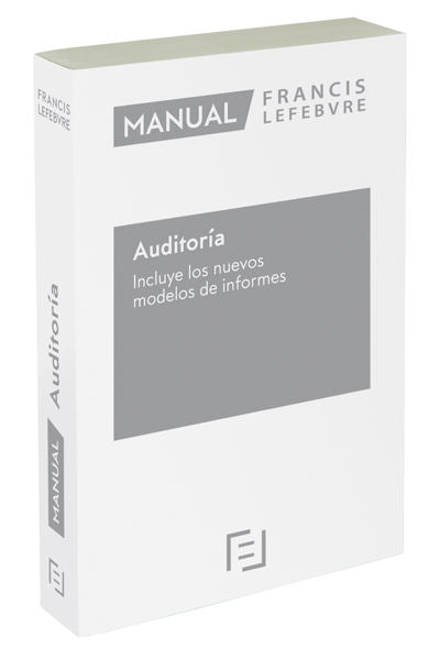 Manual de Auditor¡a û Incluye los nuevos modelos de informes, de LEFEBVRE-EL DERECHO | portada del libro