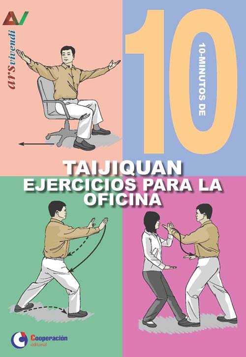 TAIJIQUAN: EJERCICIOS PARA LA OFICINA, de Qingjie | portada del libro