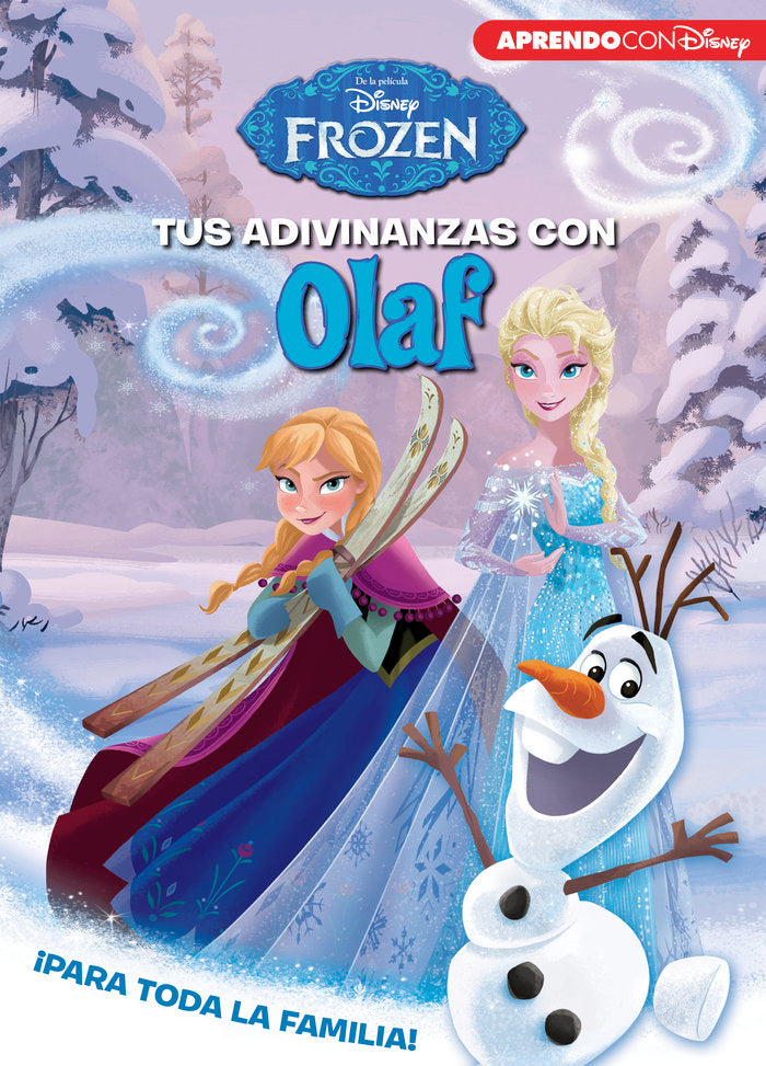 Tus adivinanzas con Olaf (Adivinanzas Disney), de Disney, | portada del libro