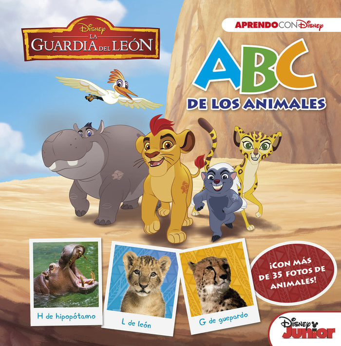 La Guardia del León. ABC de los animales (ABC con Disney), de Disney | portada del libro