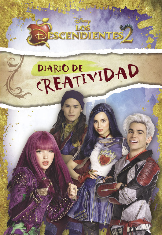 Los Descendientes 2 (Diario de creatividad Disney), de Disney | portada del libro