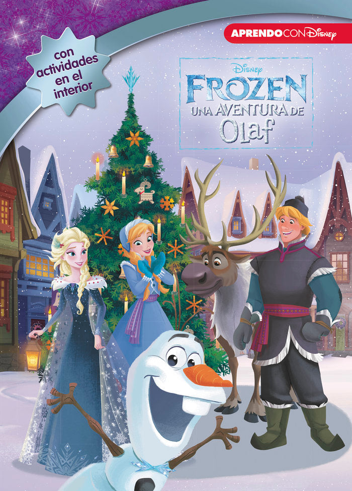 Frozen. Una aventura de Olaf (Leo, juego y aprendo con Disney), de Disney, | portada del libro