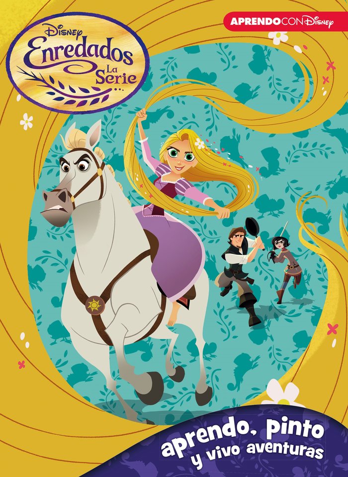Enredados. La serie (Aprendo, pinto y vivo aventuras con Disney), de Disney | portada del libro