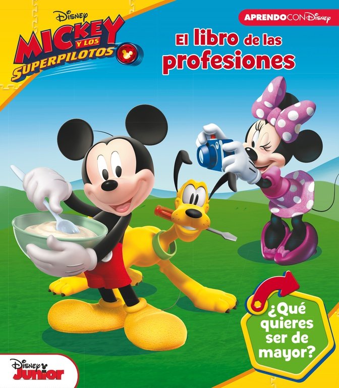 EL LIBRO DE LAS PROFESIONES DE MICKEY, de DISNEY | portada del libro