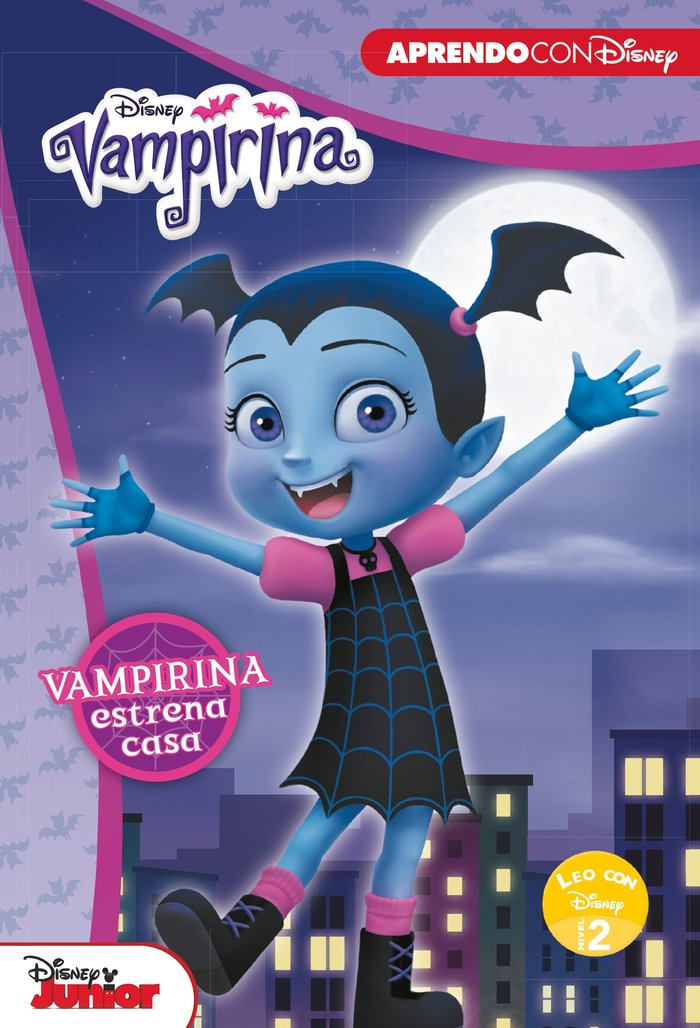 Vampirina estrena casa (Leo con Disney - Nivel 2), de Disney | portada del libro