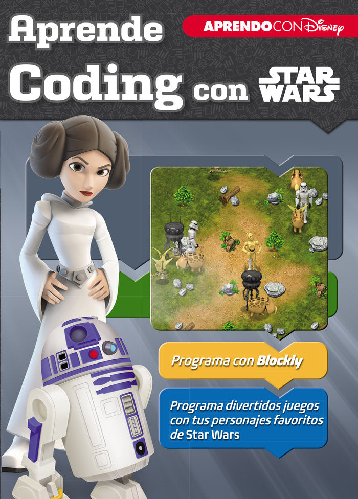 Aprende coding con Star Wars (Aprendo con Disney), de DISNEY | portada del libro