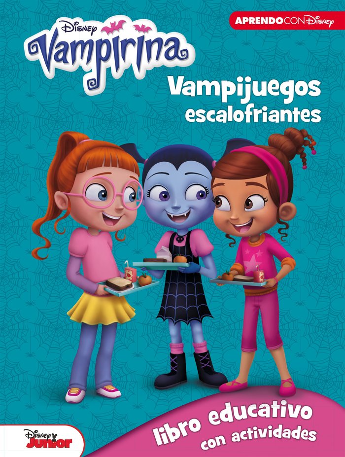 Vampirina. Vampijuegos escalofriantes (Libro educativo Disney con actividades), de Disney | portada del libro