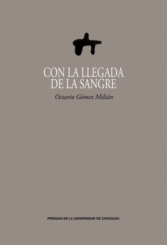 Con la llegada de la sangre, de Gómez Milián | portada del libro