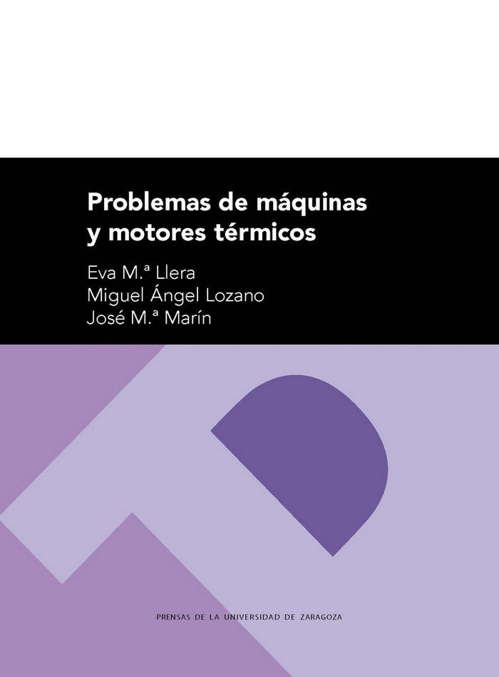 Problemas de máquinas y motores térmicos, de Llera Sastresa, Eva M.ª | portada del libro
