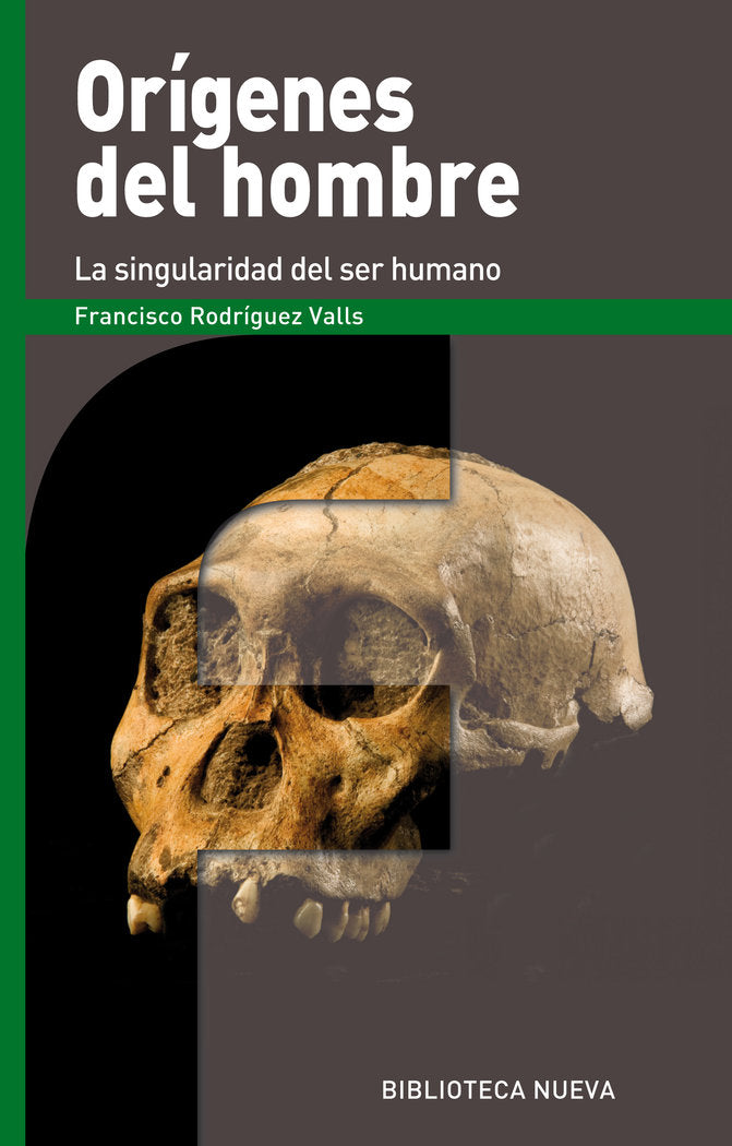 Orígenes del hombre, de Rodríguez Valls | portada del libro