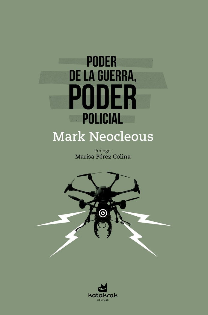 Poder de la guerra, poder policial, de , Neocleous, Mark | portada del libro