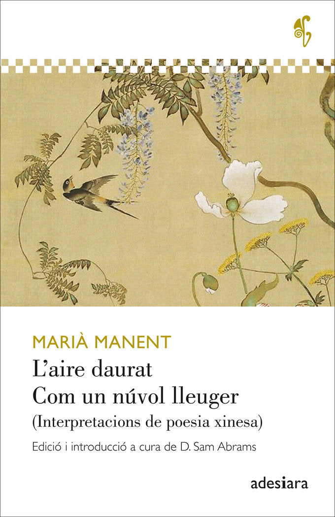 L'aire daurat / Com un núvol lleuger, de Manent i Cisa, Marià | portada del libro