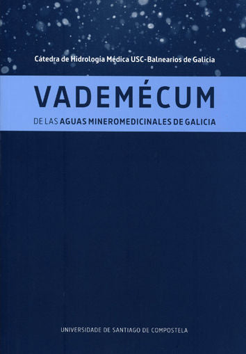 Vademécum de las aguas mineromedicinales de Galicia, de Varios autores | portada del libro
