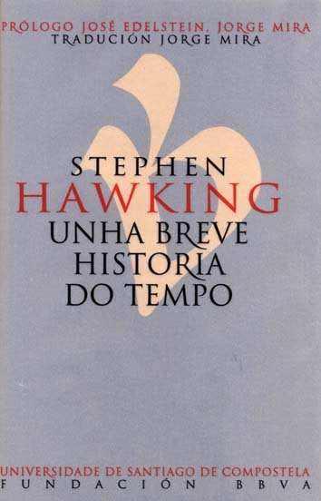 Unha breve historia do tempo, de Hawking, Stephen | portada del libro