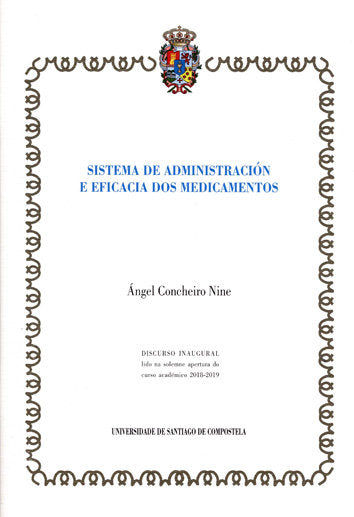 Sistema de administración e eficacia dos medicamentos, de Concheiro Nine, Ángel | portada del libro