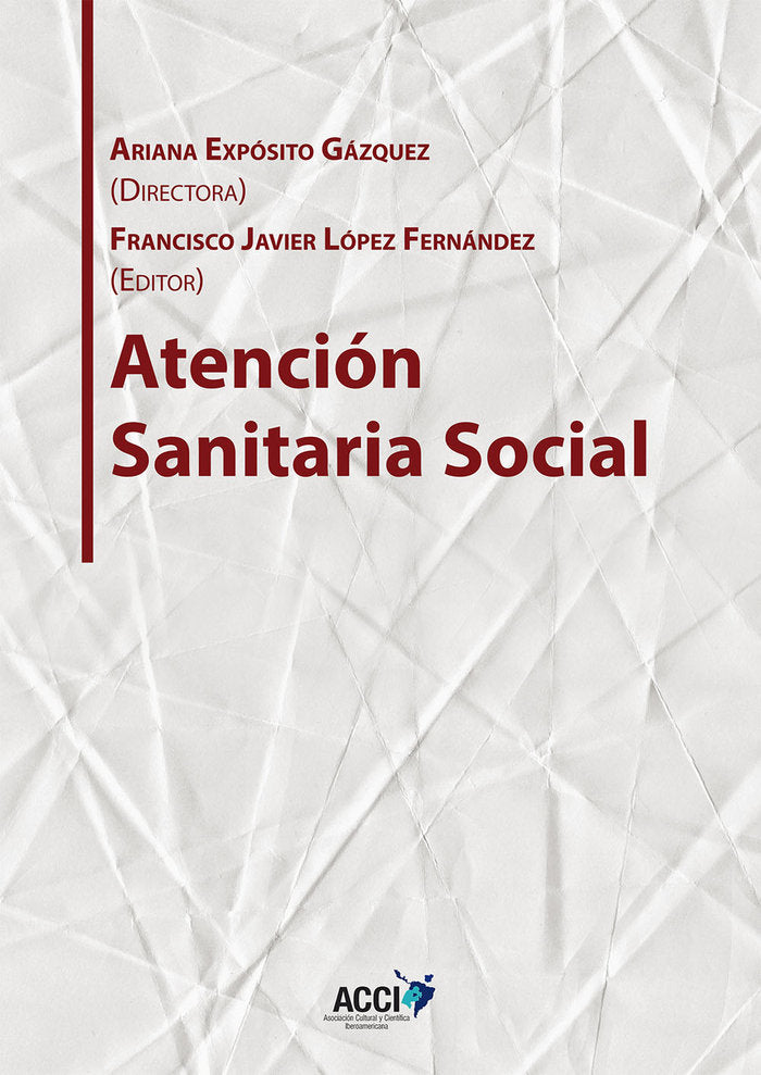 Atención sanitaria social | portada del libro