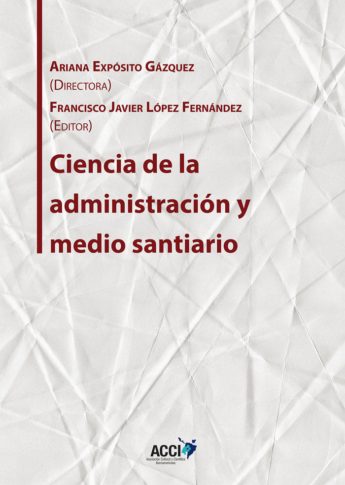 Ciencia de la administración y medio sanitario | portada del libro