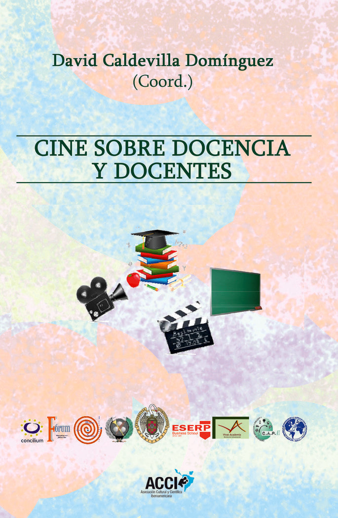 Cine sobre docencia y docentes, de Caldevilla Domínguez | portada del libro